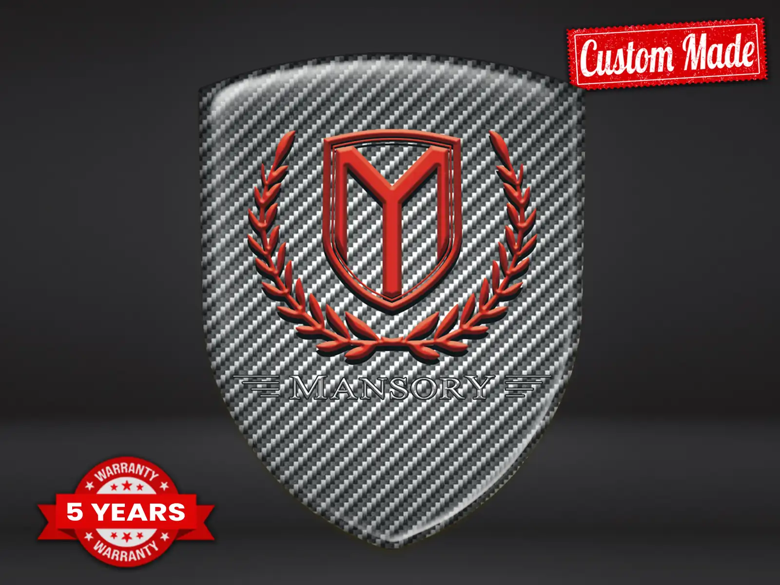Mansory Logo Silicone S Auto Pro Max Durable Stylé Édition
